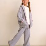 Спортивний трикотажний костюм «Candy Line» (сірий)